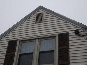 After siding & vent power washing
